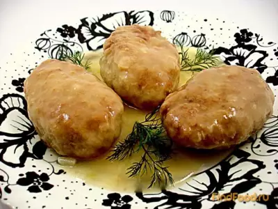 Котлеты с картофелем в соусе рецепт с фото