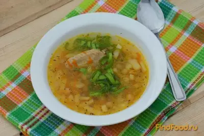 Куриный суп с нутом рецепт с фото