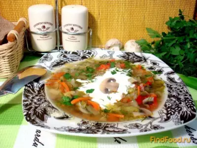 Овощной суп с молодой капустой рецепт с фото