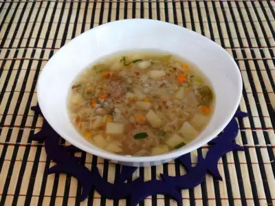 Гречневый суп с молодой капустой рецепт с фото