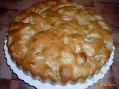 Пирог с яблоками на кислом молоке рецепт с фото