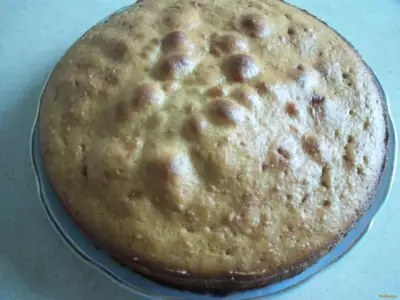 Вишневый пирог на кефире рецепт с фото