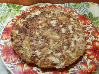 Сухой пирог с тыквой и яблоками рецепт с фото