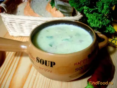 Суп пюре из цуккини с фрикадельками рецепт с фото