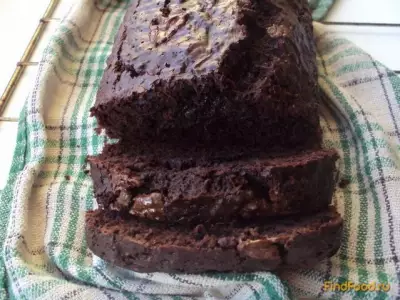 Шоколадный хлеб с цукини рецепт с фото
