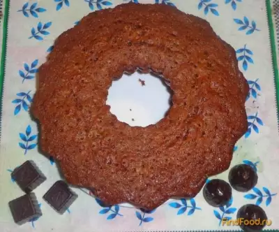 Шоколадный кекс с корицей рецепт с фото
