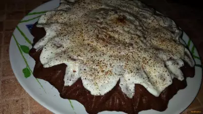 Шоколадный кекс с ананасом рецепт с фото