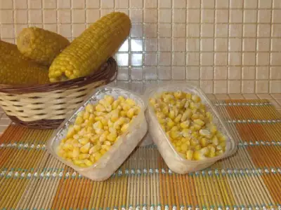 Кукуруза замороженная в зернах на зиму рецепт с фото