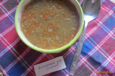 Суп с чечевицей и горохом рецепт с фото