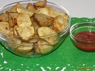 Запеченный картофель со специями рецепт с фото