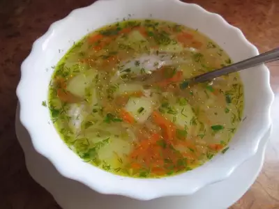 Куриный суп с лапшой рецепт с фото