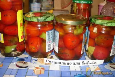 Консервированные помидоры  рецепт с фото
