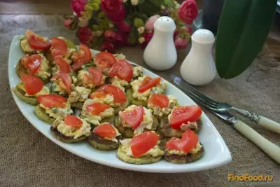 Жаренные кабачки с начинкой из курицы рецепт с фото