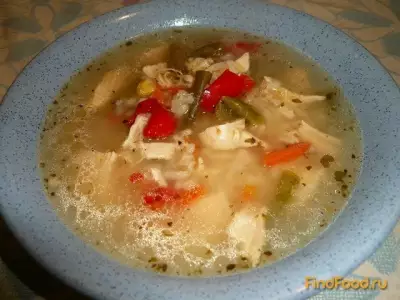 Рисовый суп с куриной грудкой и овощами рецепт с фото