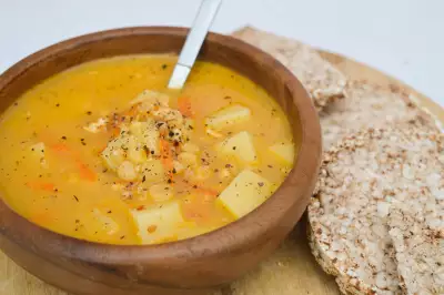Гороховый суп с копченым сыром рецепт с фото