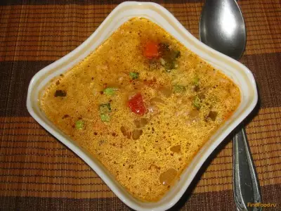 Рисовый суп с овощной смесью рецепт с фото