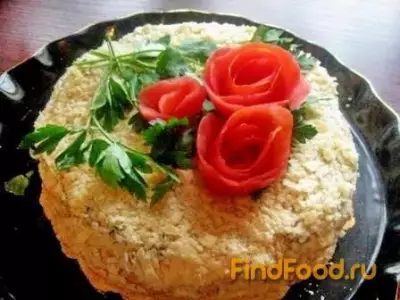 Торт Наполеон закусочный рецепт с фото