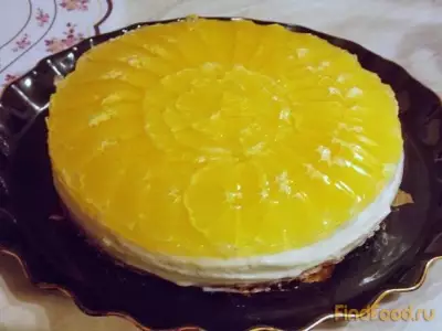 Торт апельсиновый с желе рецепт с фото