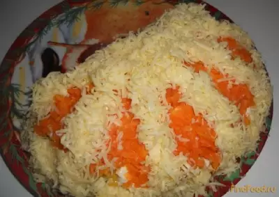 Салат Долька апельсина рецепт с фото
