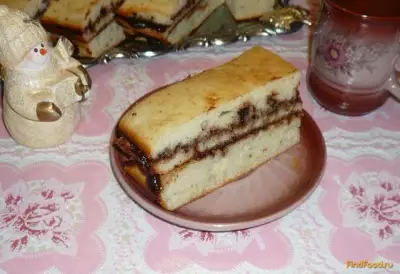 Домашнее пирожное с повидлом рецепт с фото