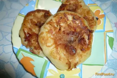 Дрожжевые оладьи с яблочным припёком рецепт с фото