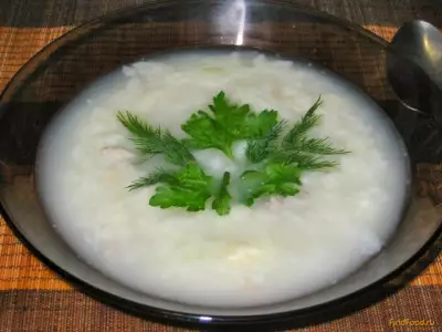Рисовый суп с плавленым сыром рецепт с фото