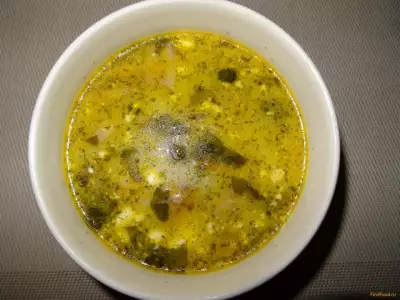 Суп из шампиньонов с плавленым сырком рецепт с фото