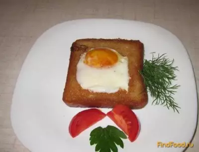 Яичница по-французски рецепт с фото