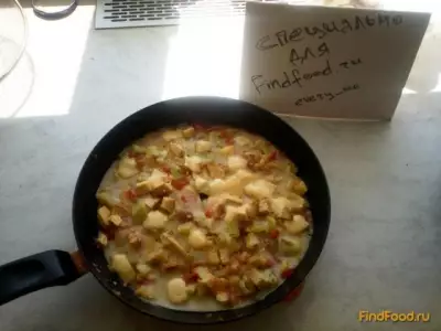 Овощной завтрак а-ля омлет рецепт с фото