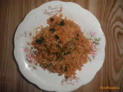 Постная тушеная капуста с рисом рецепт с фото