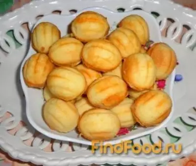 Печенье в формах с грушевым пюре рецепт с фото
