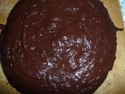 Постный шоколадно-вишневый пирог рецепт с фото
