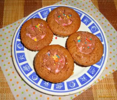 Шоколадно-овсяные кексы рецепт с фото