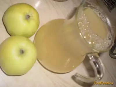 Яблочно-ванильный компот рецепт с фото
