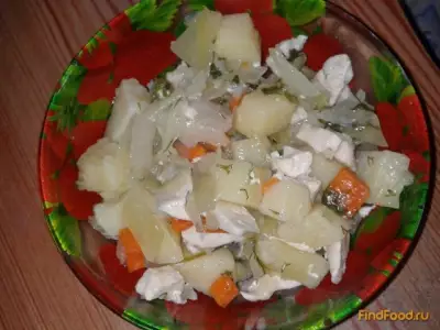 Овощное рагу с грудинкой для детей рецепт с фото
