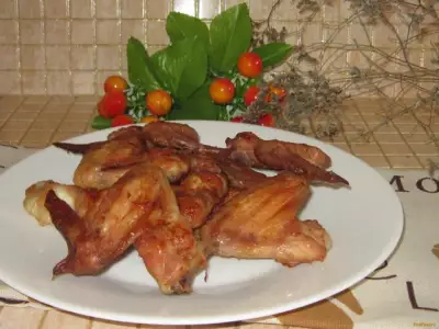 Куриные крылышки в остром соусе рецепт с фото