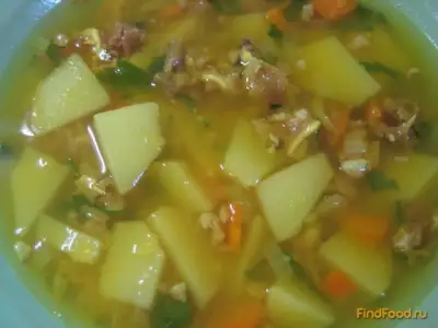 Гороховый суп с копчеными ушками рецепт с фото
