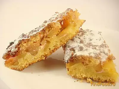 Песочный яблочно-абрикосовый пирог рецепт с фото