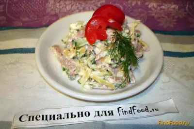 Салат на грузинский манер рецепт с фото