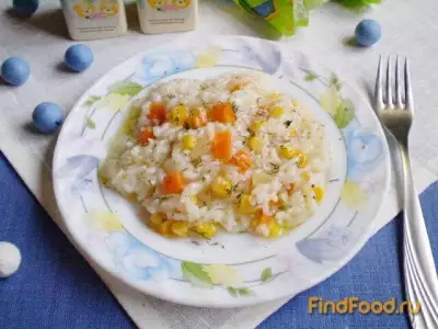 Рис с овощами в мультиварке рецепт с фото