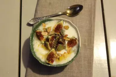 Домашний йогурт с инжиром рецепт с фото
