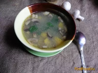 Суп с тыквой и грибами рецепт с фото