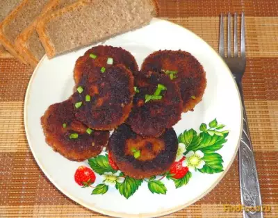 Картофельно - рыбные биточки рецепт с фото