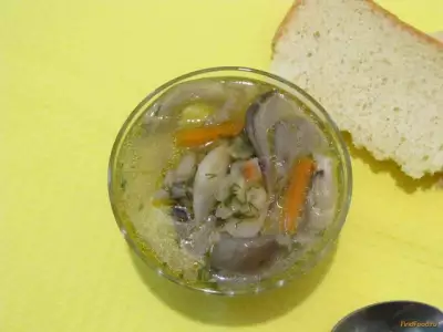 Суп картофельный с вешенками рецепт с фото