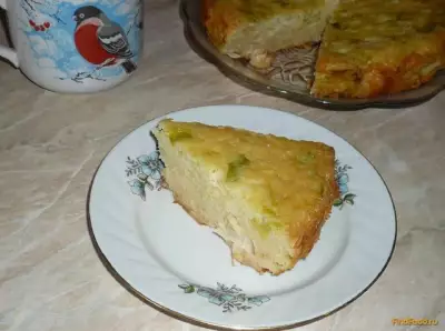 Пирог с молодой капустой в мультиварке рецепт с фото