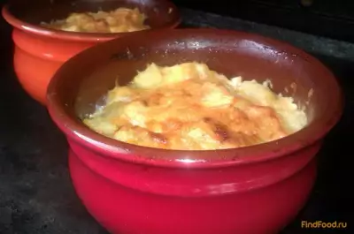 Картофель с тушенкой в горшочках рецепт с фото