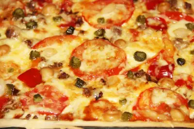 Острая пицца Мафия рецепт с фото