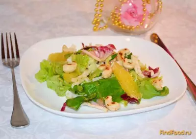 Овощной салат с фенхелем и апельсином рецепт с фото