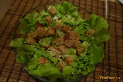 Салат с копченой курицей по-европейски рецепт с фото