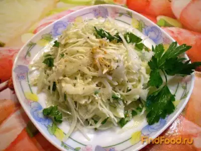 Капустный салат с имбирем рецепт с фото